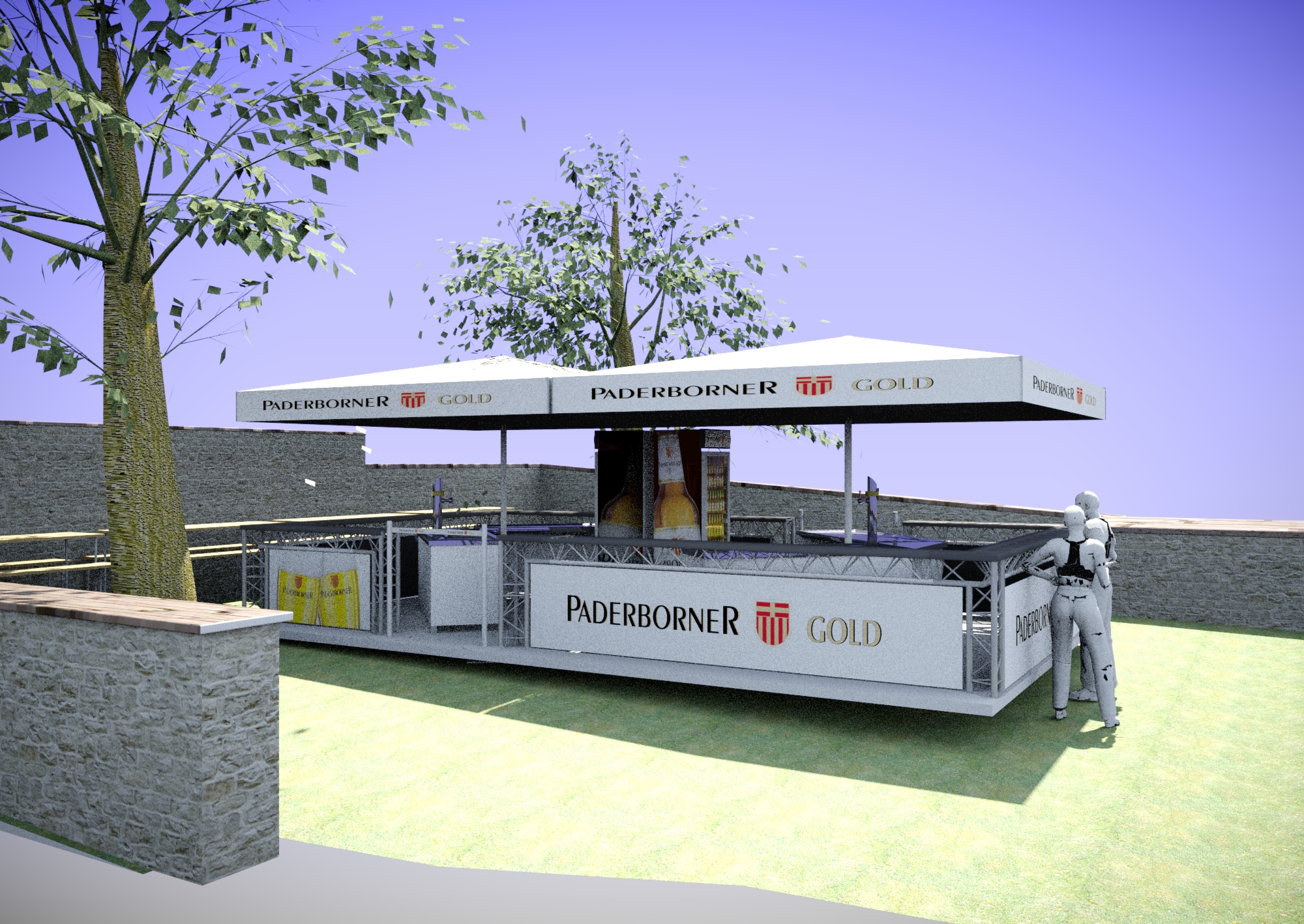 Paderborner Bierstand CAD