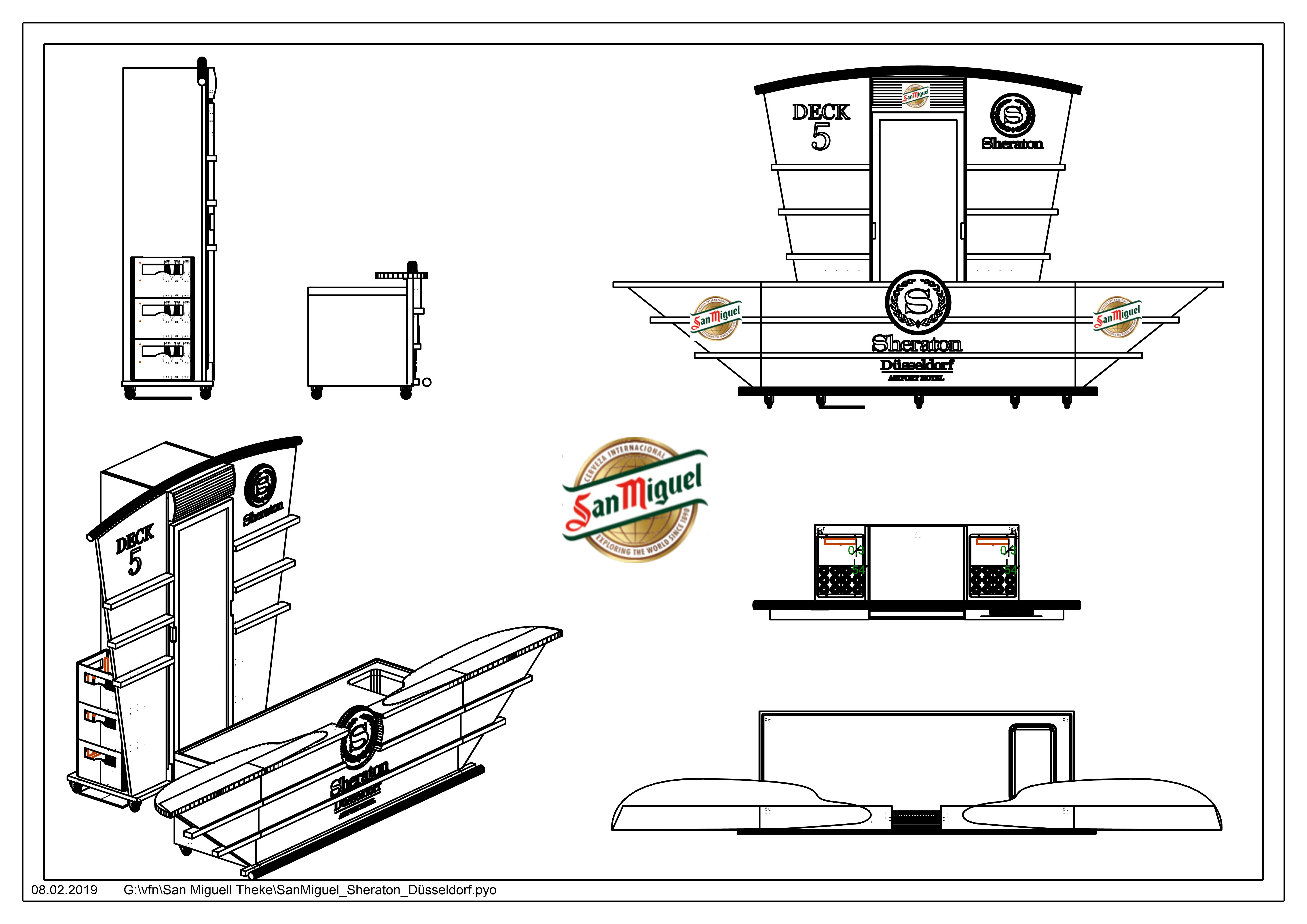 SanMiguel Sheraton Düsseldorf CAD